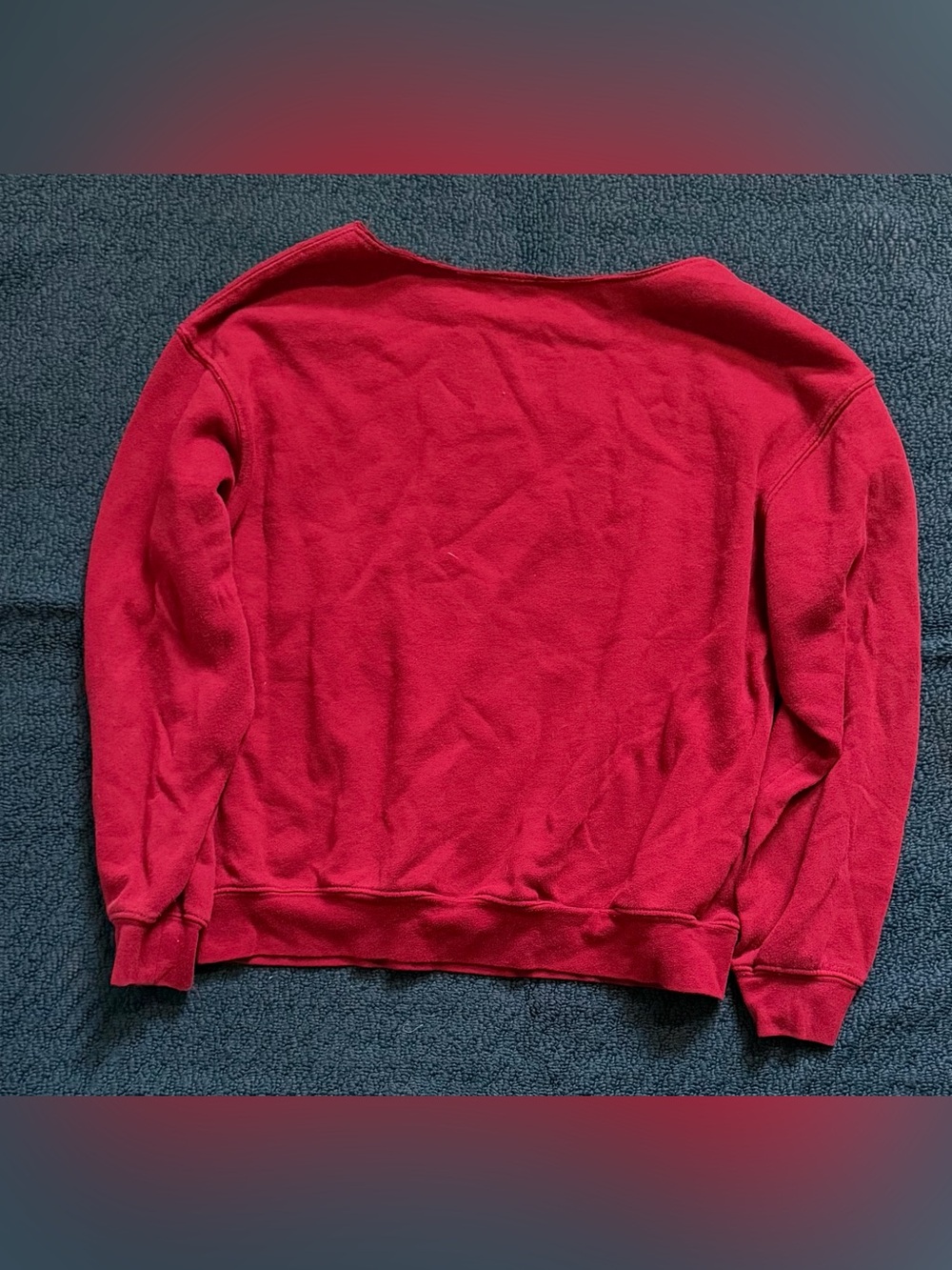 Awake Red Harvard Logo Sweatshirt - Picture 2 of 3
